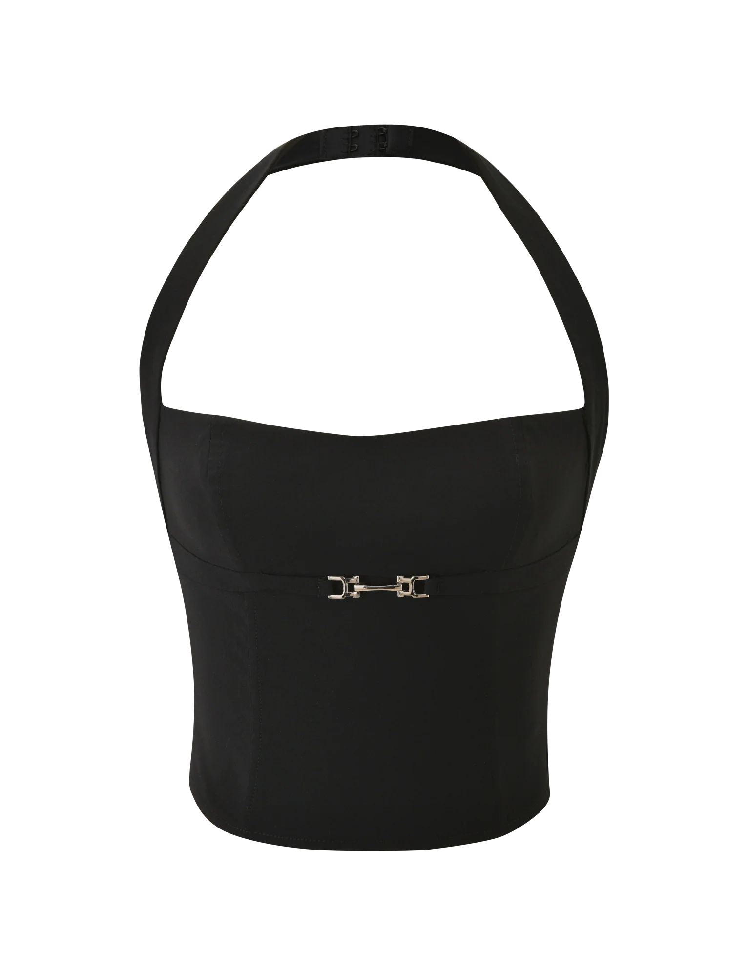 KITTIE BUCKLE TOP - BLACK - Image 8