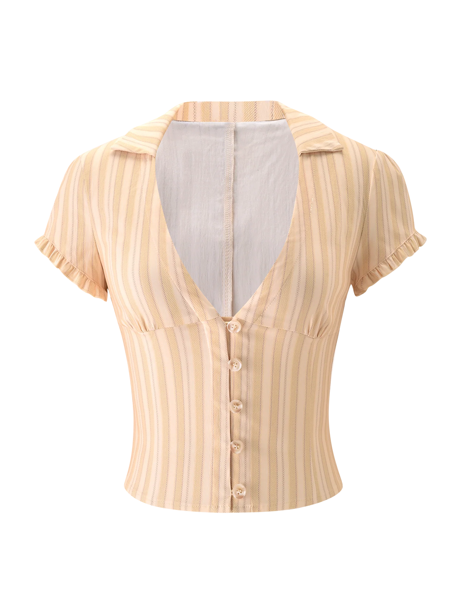 KITTIE SHIRT - YELLOW STRIPE - Image 8