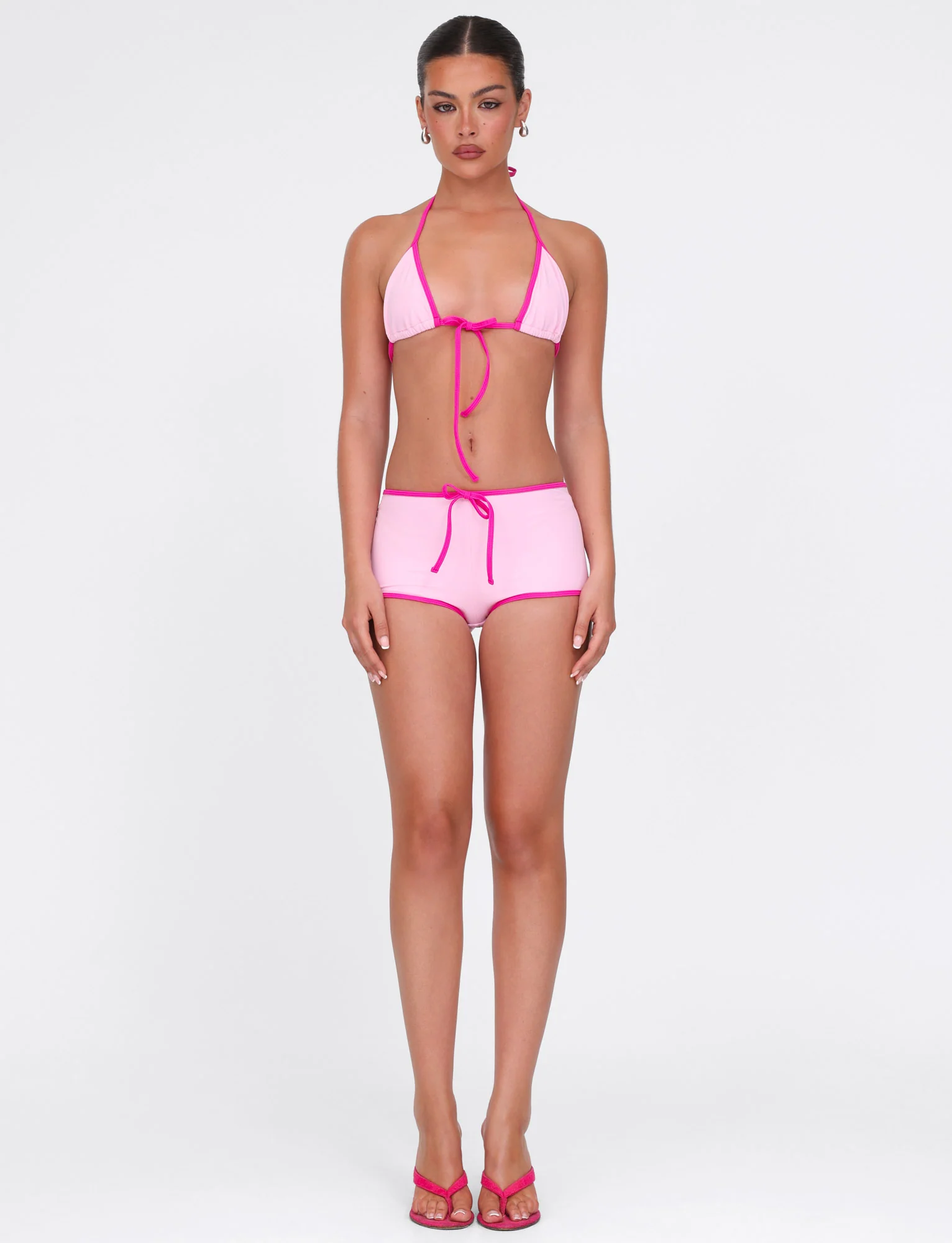 KRISTIN BIKINI TOP - PINK - Image 3