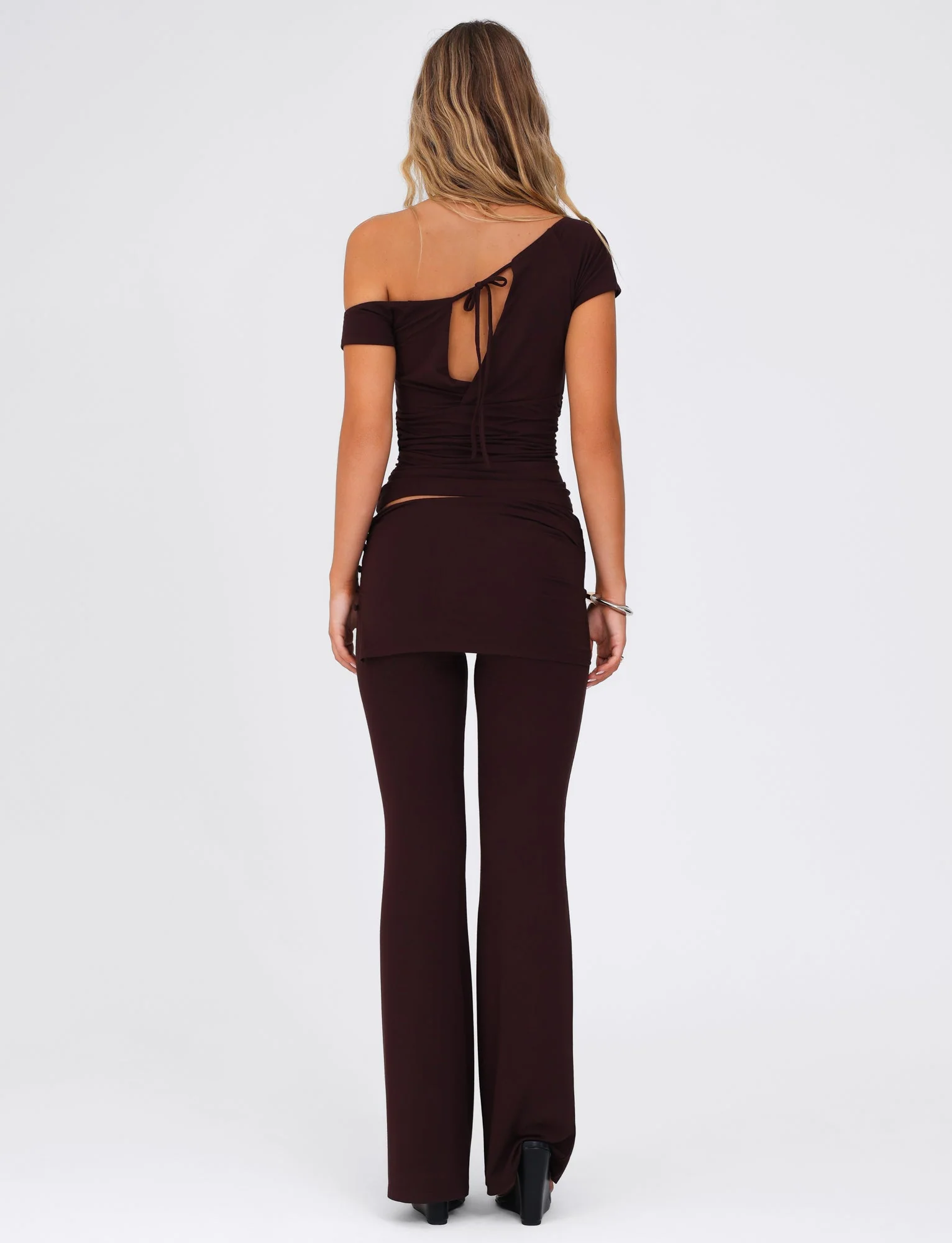 LEILANI PANT - BROWN : CHOCOLATE - Image 2