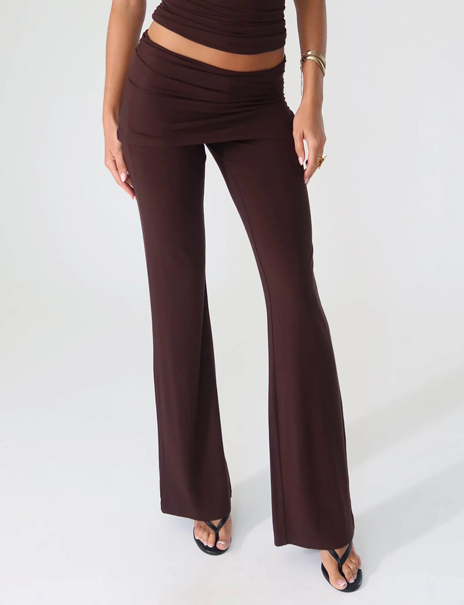 LEILANI PANT - BROWN : CHOCOLATE - Image 9
