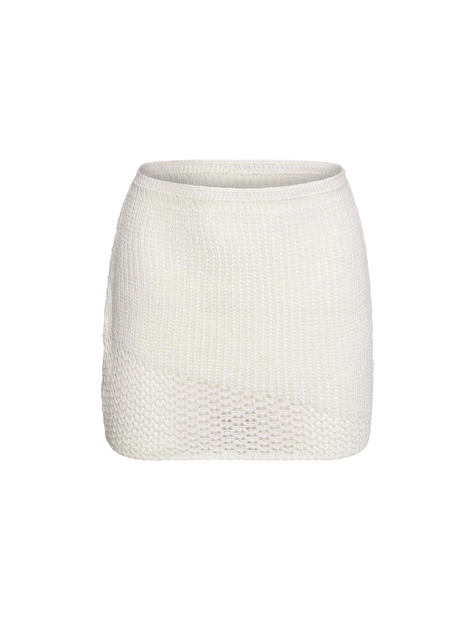 MACAULEY MINI SKIRT - WHITE - Image 7