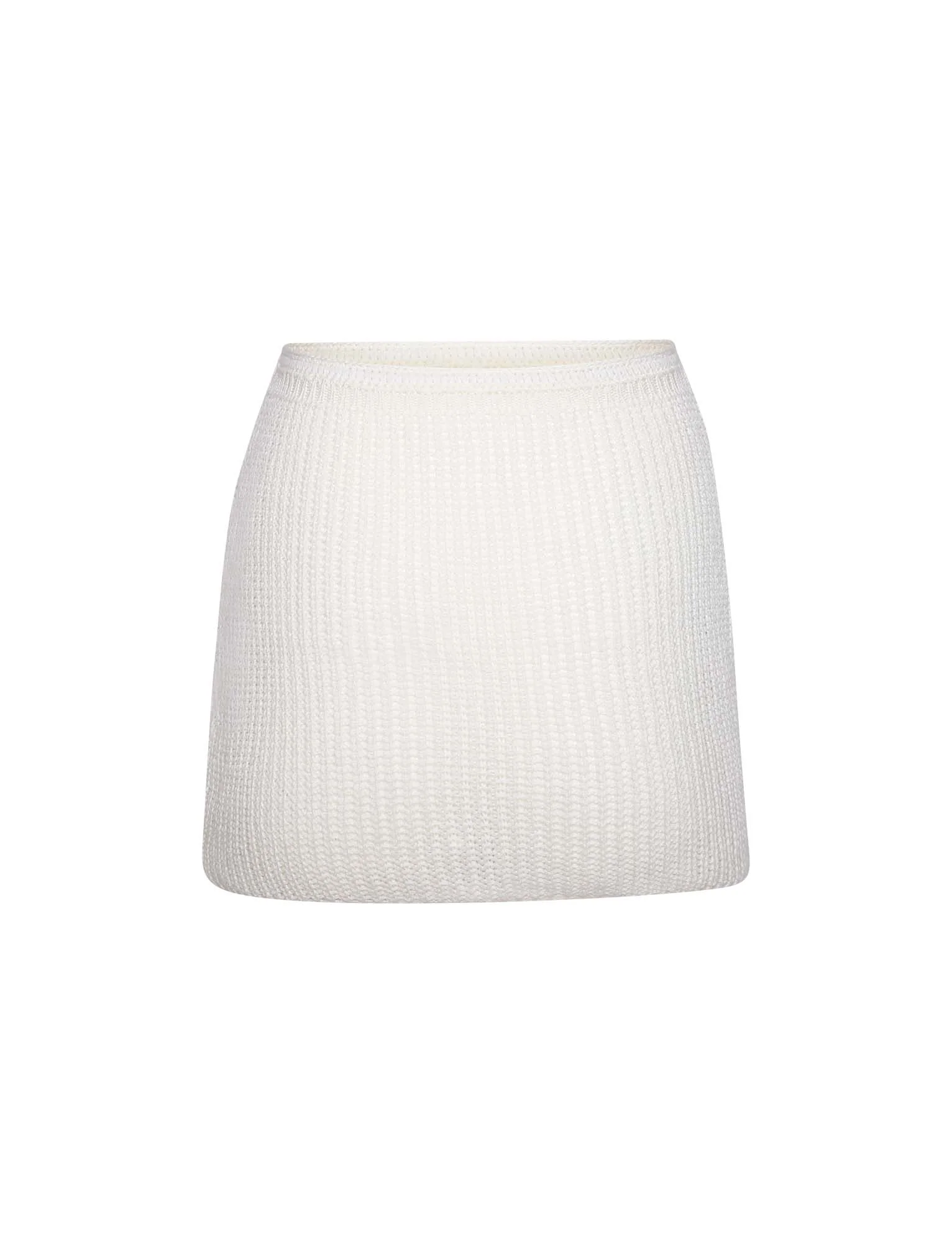MACAULEY MINI SKIRT - WHITE - Image 8