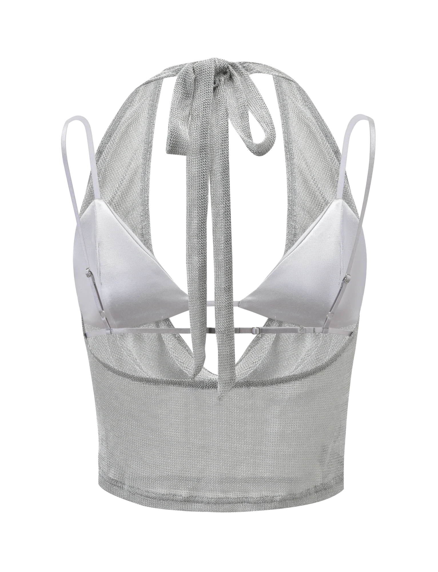 MAKENA TWO-PIECE TOP 2.0 - SILVER - Image 9