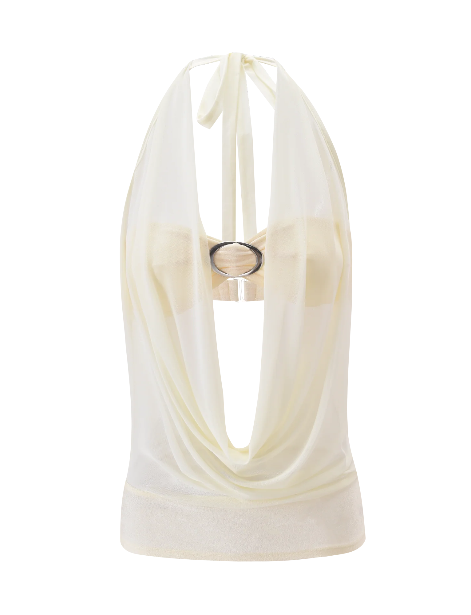 MAKENA TWO-PIECE TOP - IVORY - Image 8