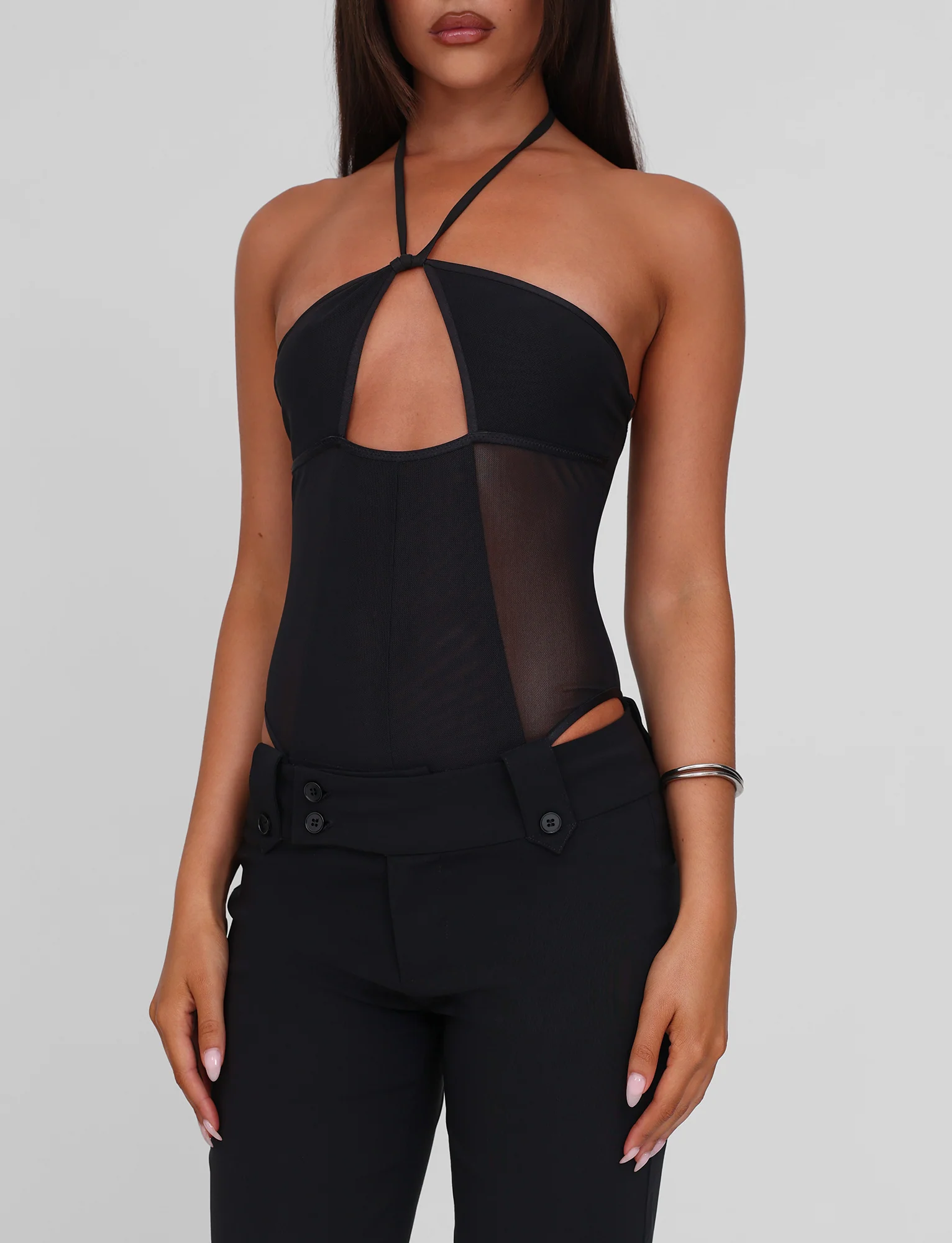 MELANIA BODYSUIT - BLACK - Image 4