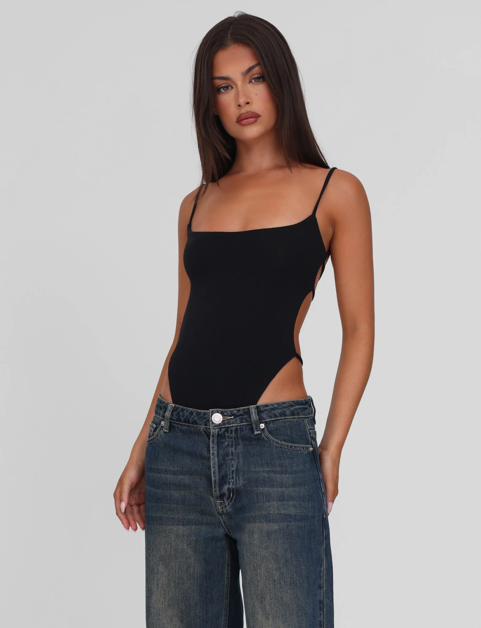 MINERVA BODYSUIT - BLACK - Image 7