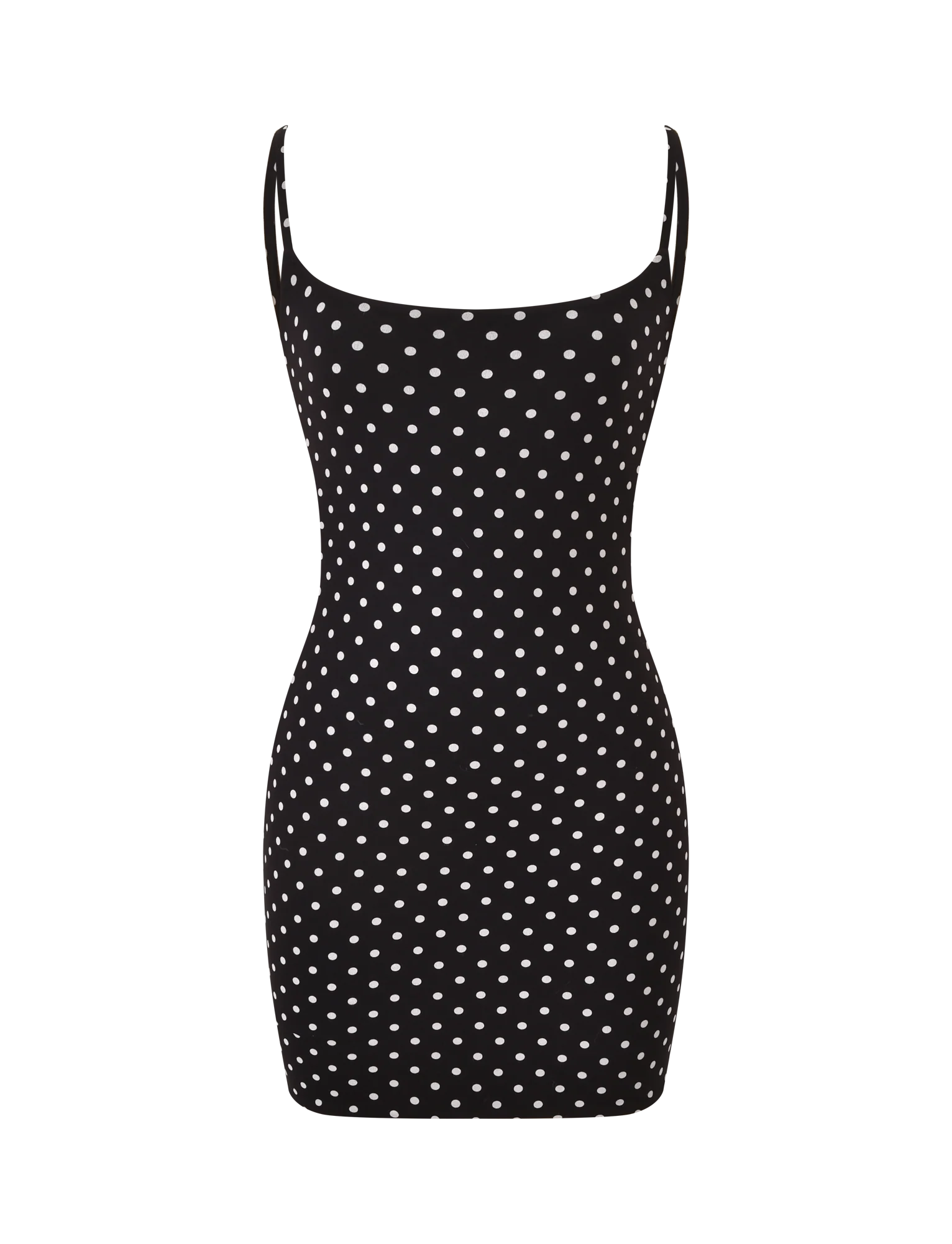 MINERVA MINI DRESS 2.0 - BLACK POLKA DOT - Image 6