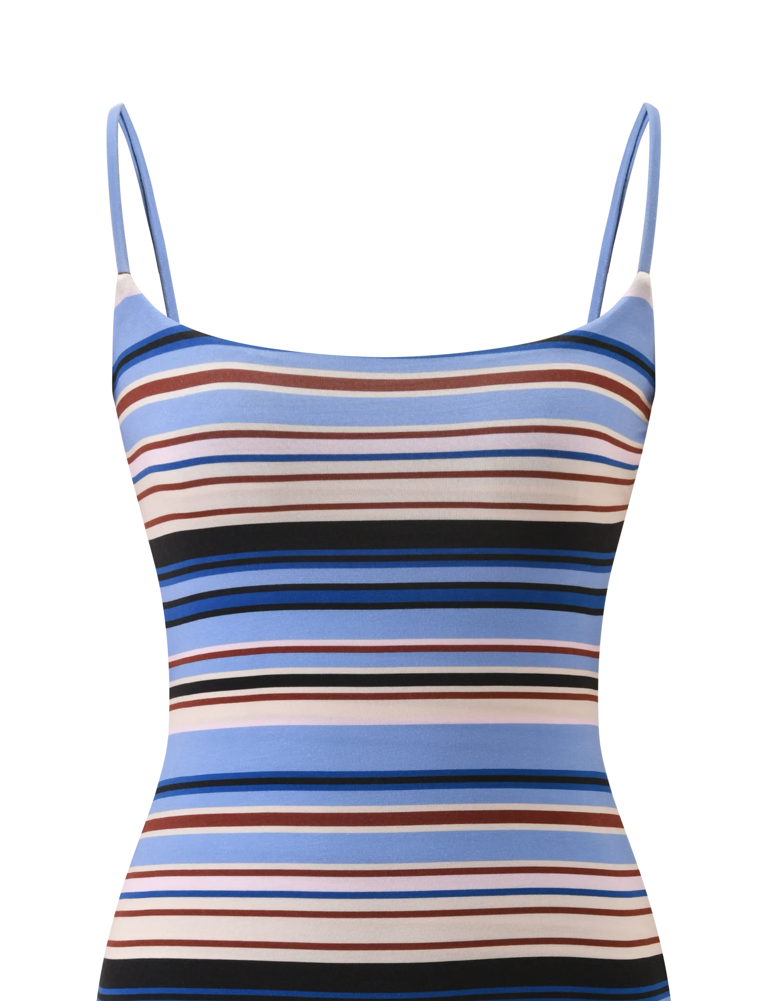 MINERVA MINI DRESS - BLUE STRIPE - Image 7