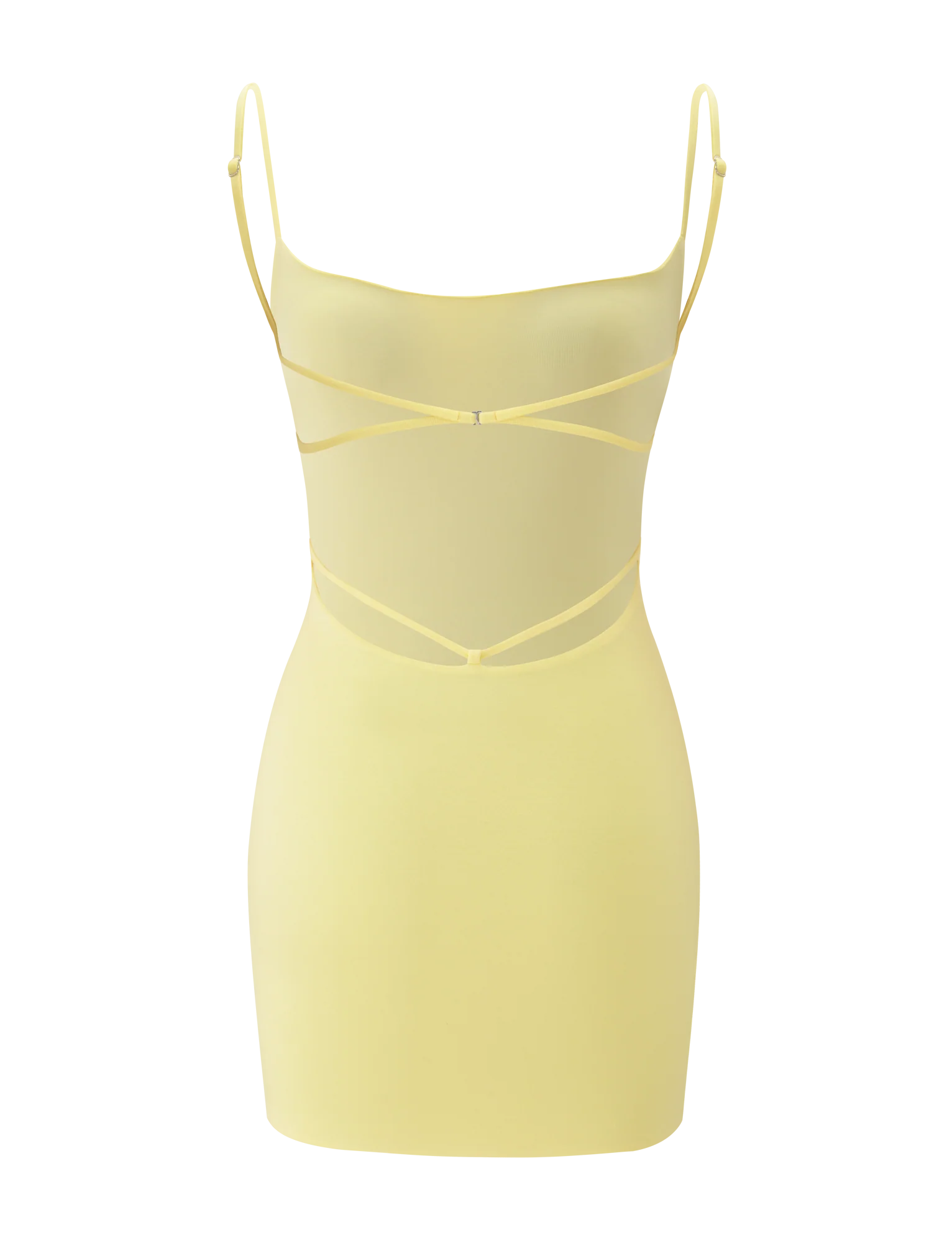 MINERVA MINI DRESS - BUTTER YELLOW - Image 8