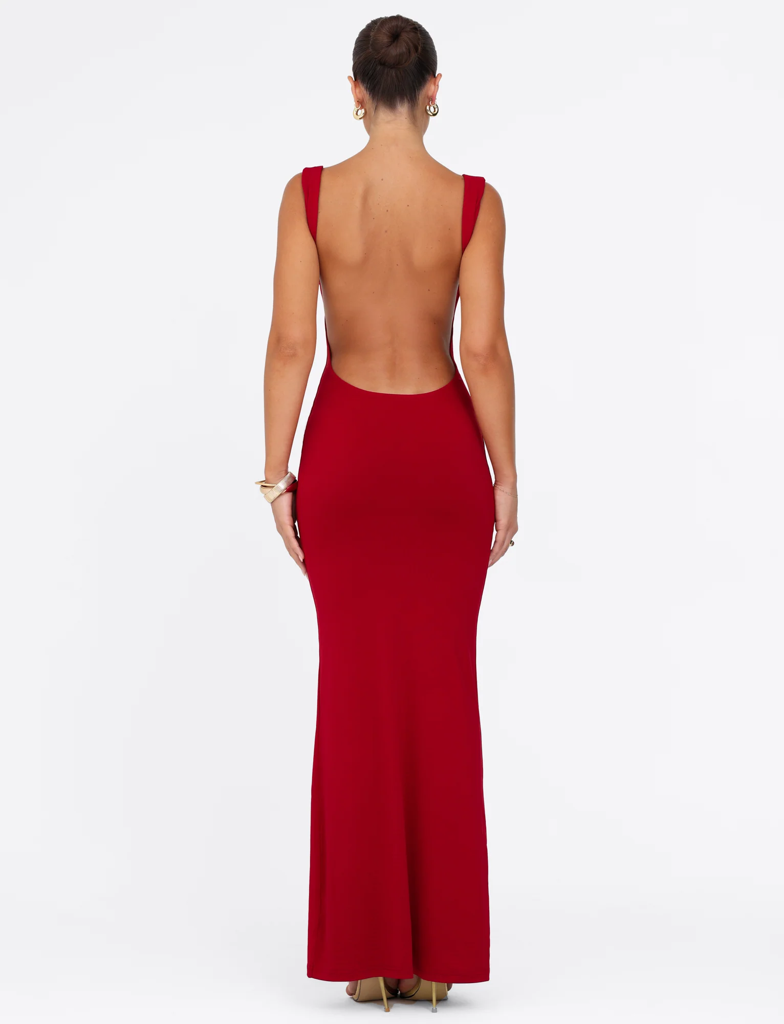 MORANA MAXI DRESS - RED - Image 5