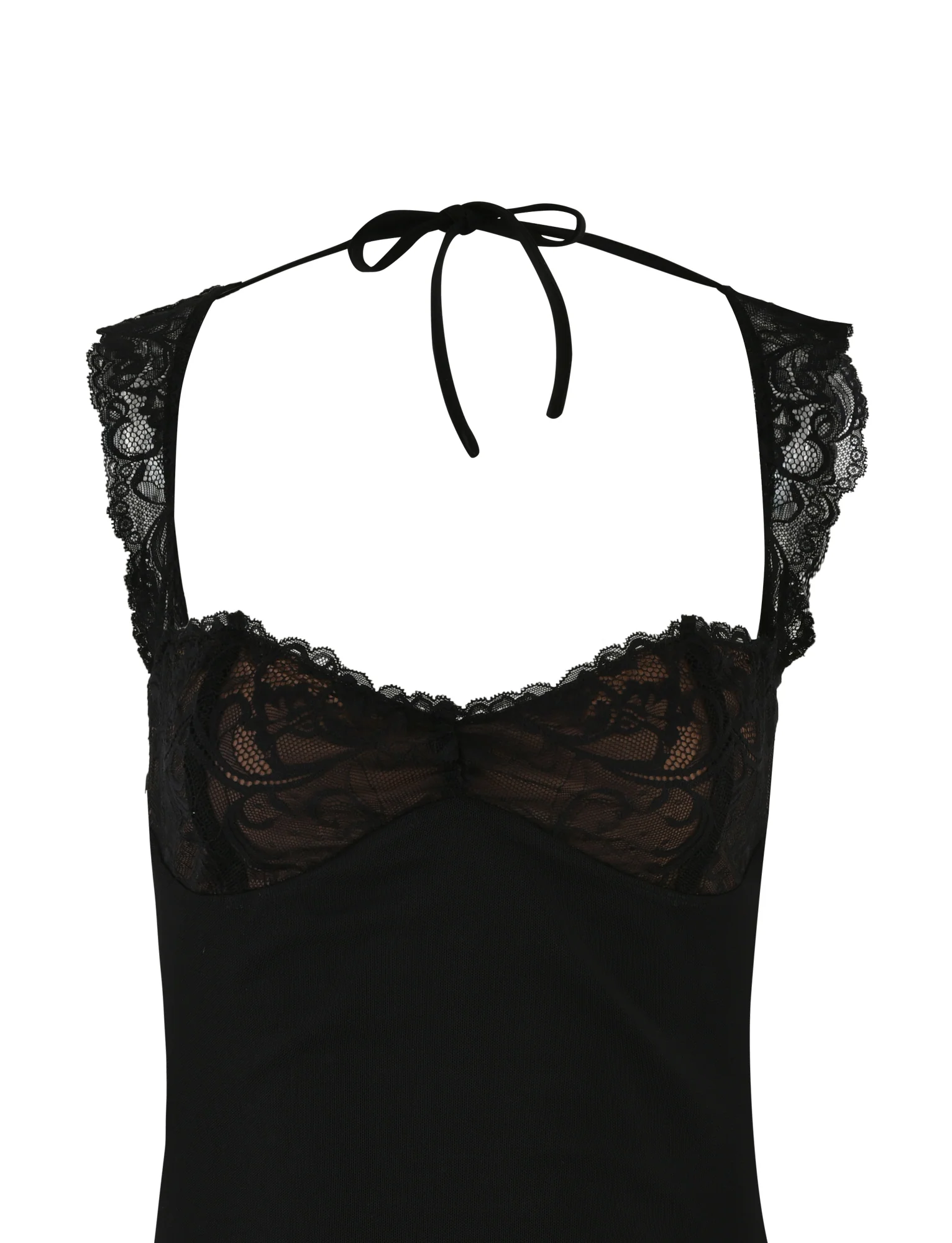 NYOMI MINI DRESS - BLACK - Image 11