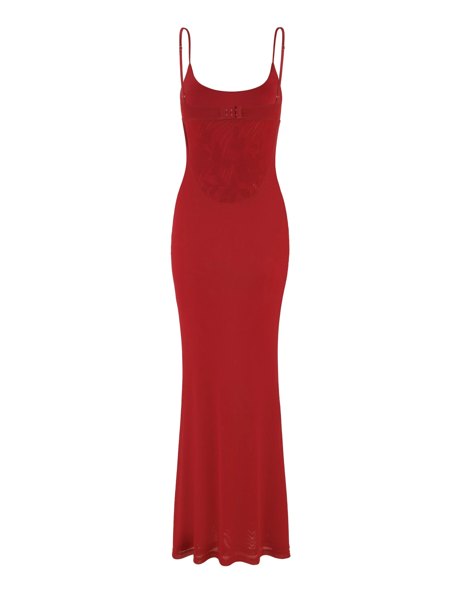 OCTAVIA MAXI DRESS - RED : CHERRY RED - Image 9