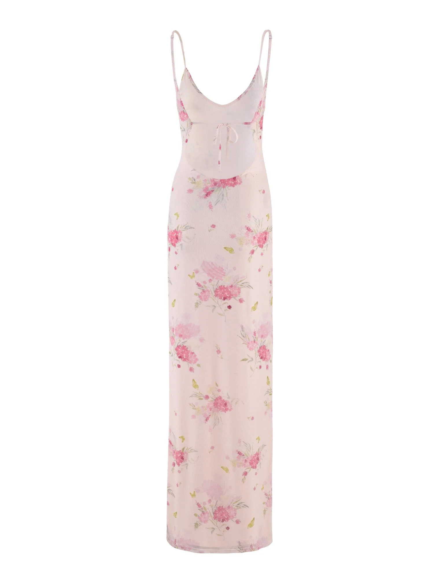 OSIRIS DRESS - PINK : FLORAL : WATER COLOUR FLORAL - Image 9