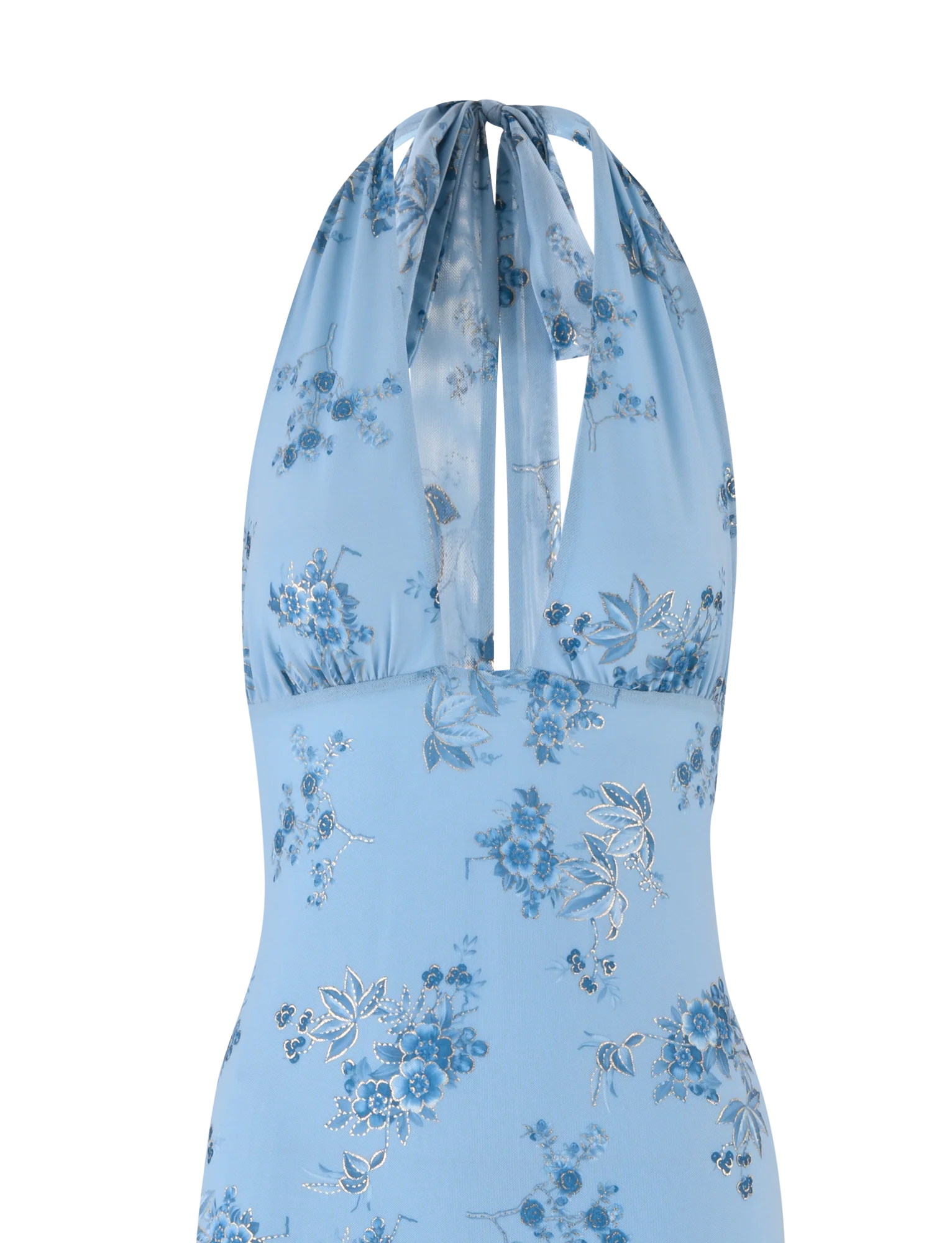 PHAEDRA MAXI DRESS - BLUE : FLORAL : BLUE FLORAL - Image 7
