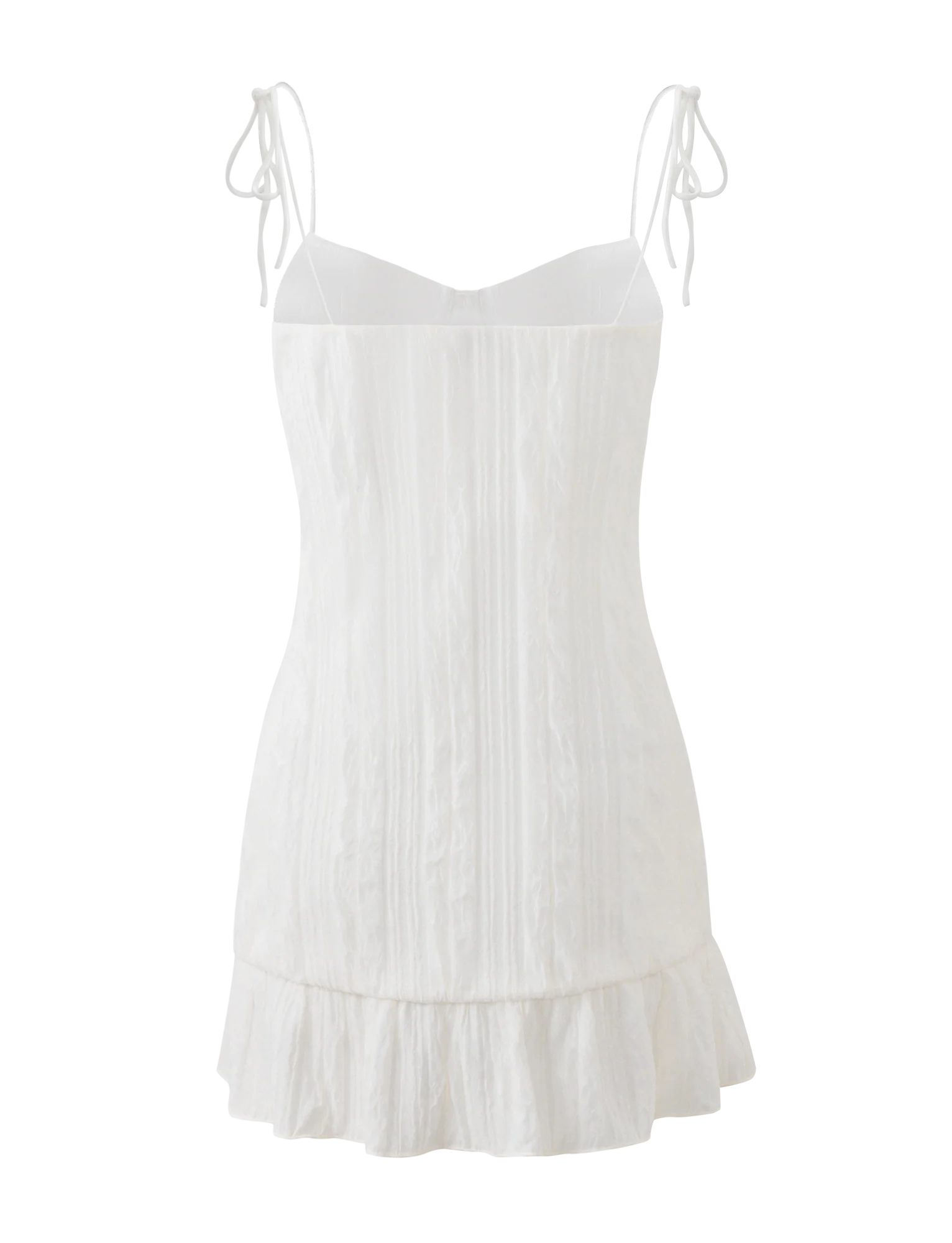 RANIA MINI DRESS - OFF WHITE - Image 10