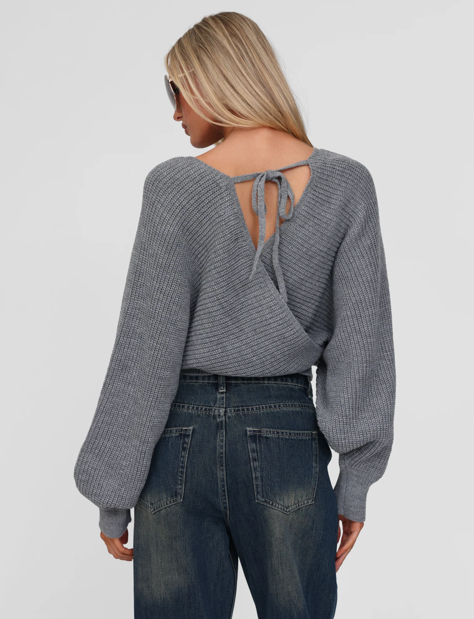RAVEN JUMPER - GREY - Image 5