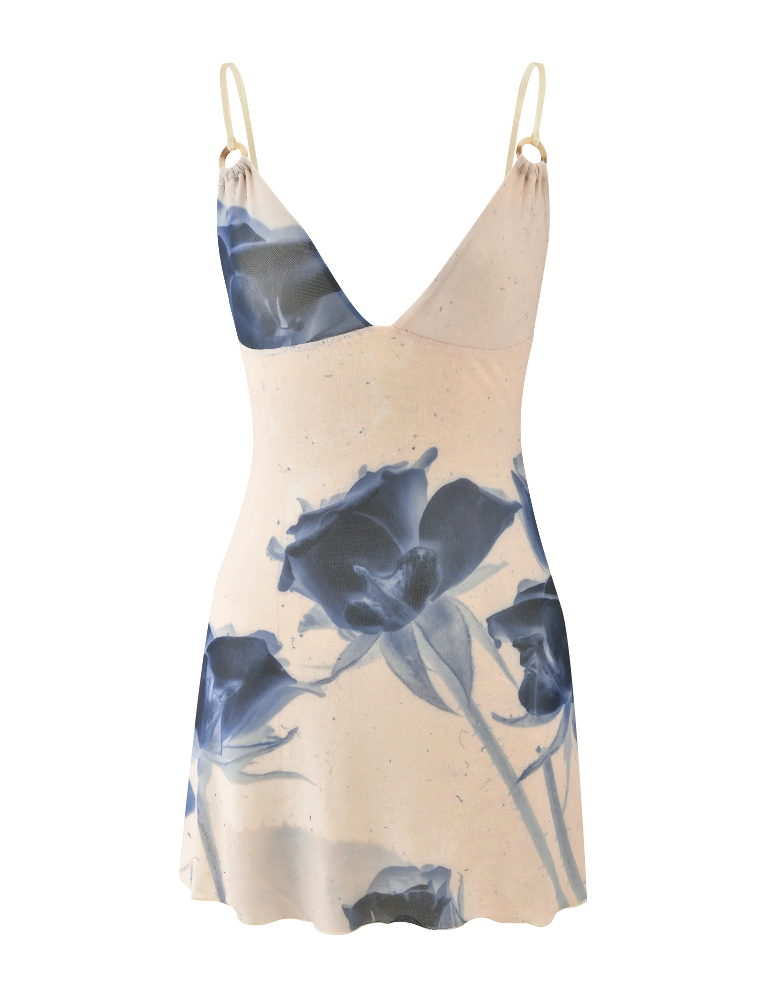 ROSY MINI DRESS - INDIGO FLORAL - Image 5