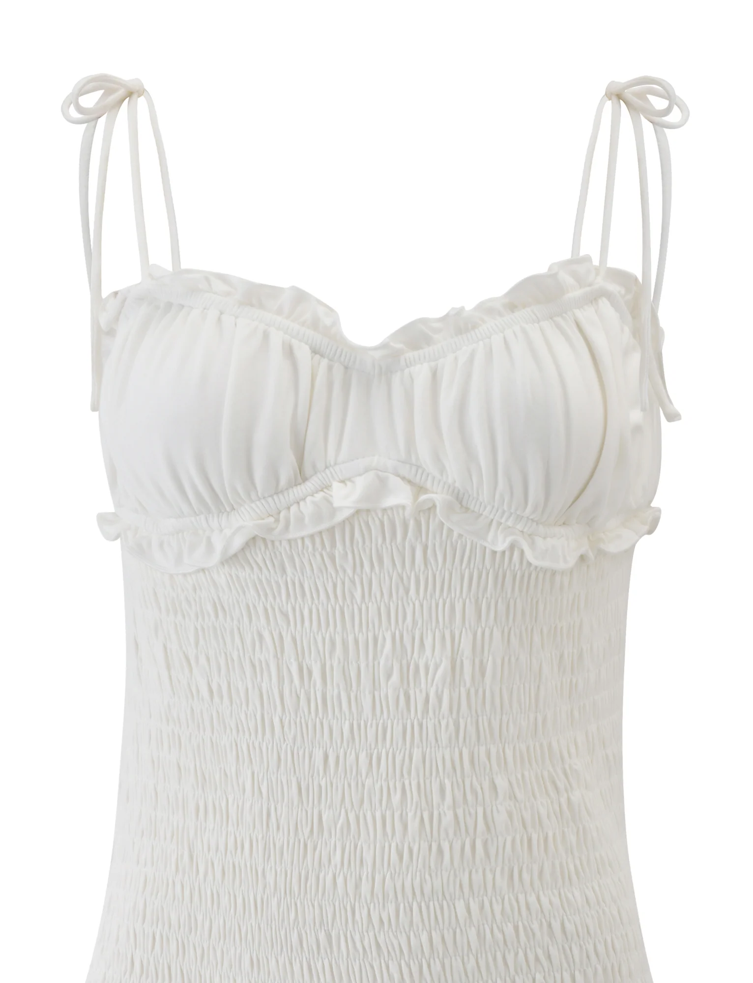 SAFIRA MINI DRESS - WHITE - Image 11