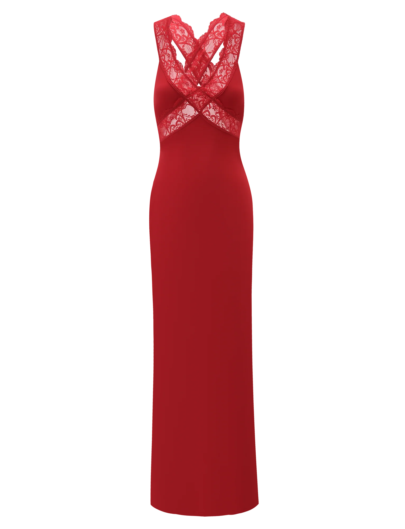 SERAPHINE MAXI DRESS - RED - Image 7