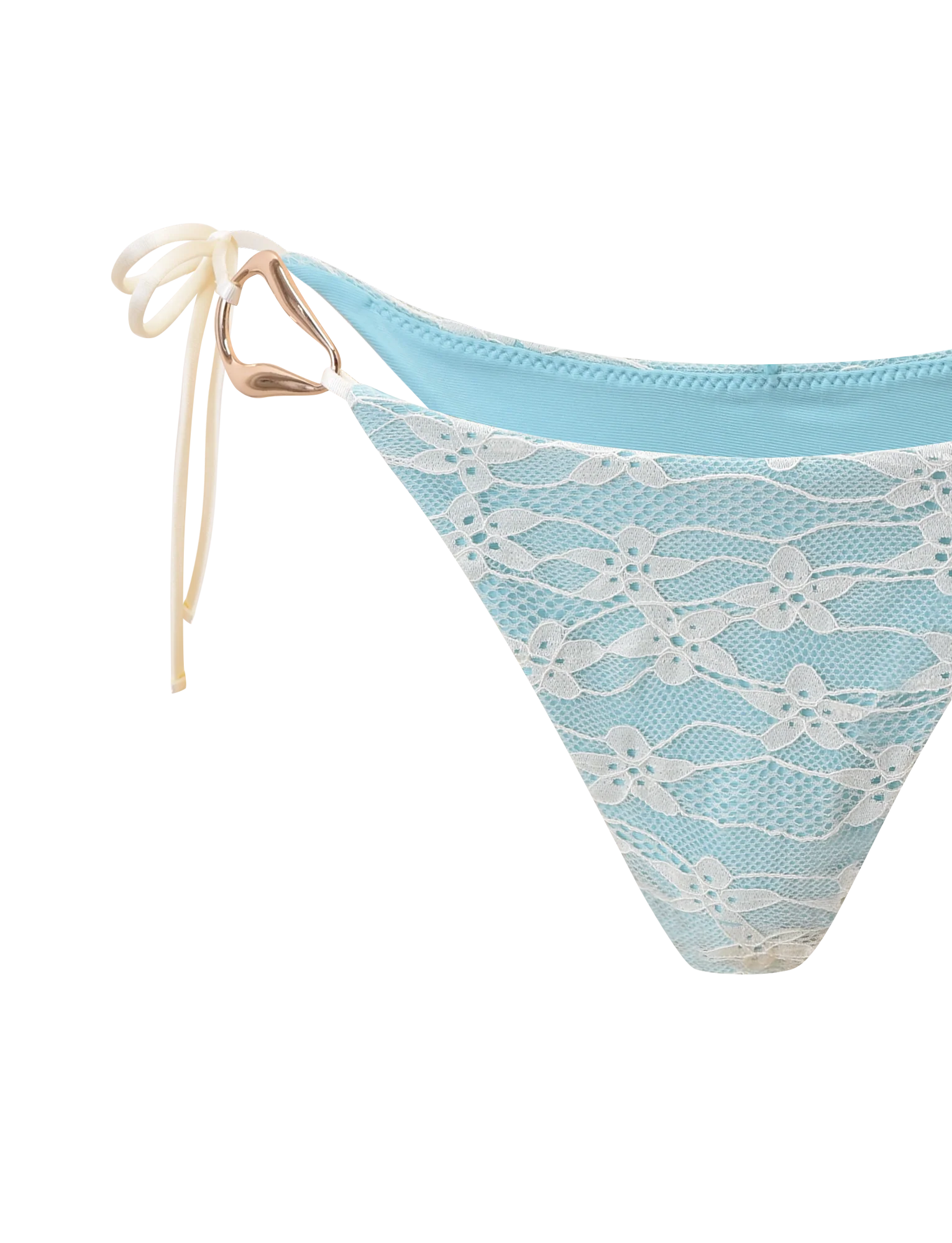 SIKA BIKINI BOTTOM - BLUE LACE - Image 10