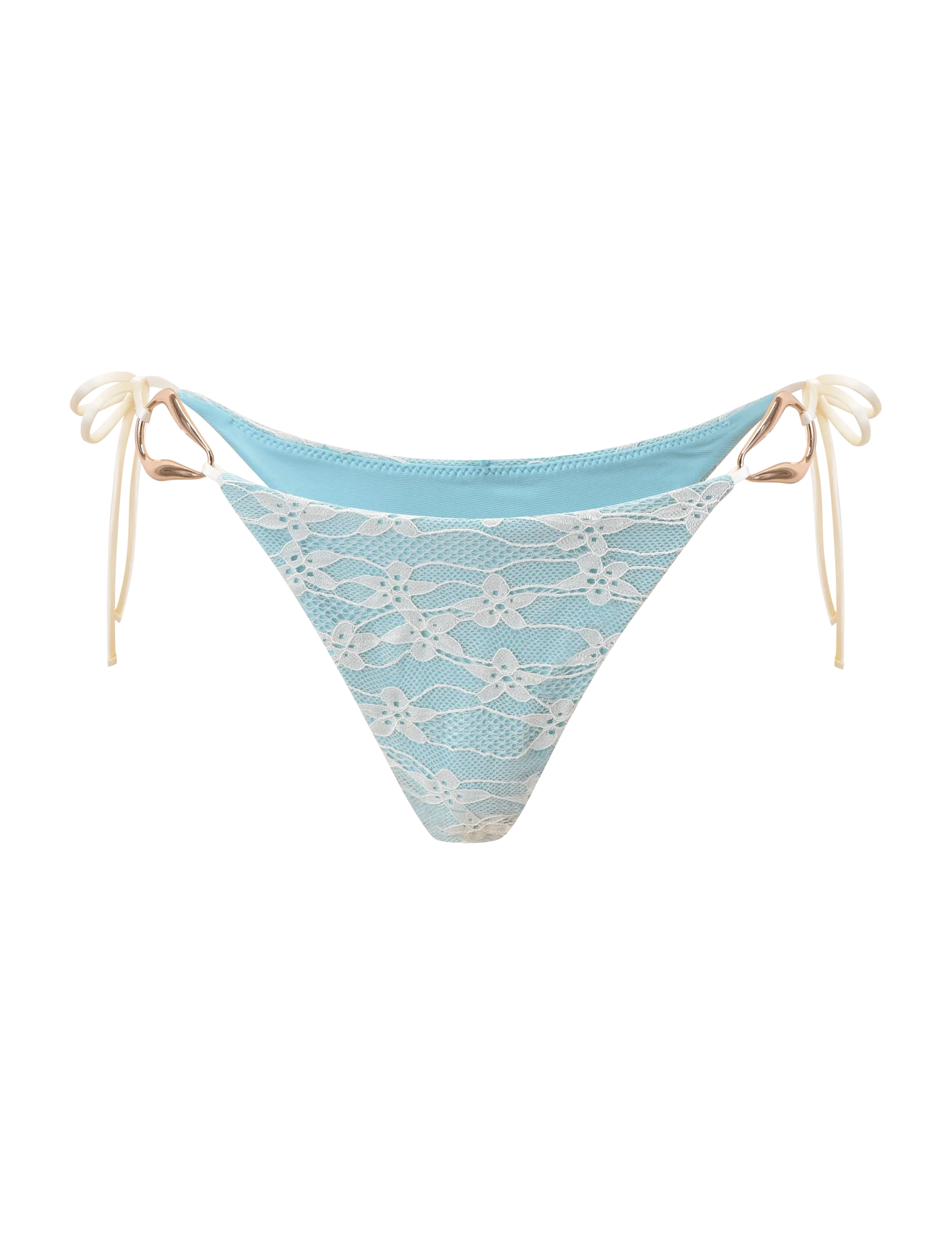 SIKA BIKINI BOTTOM - BLUE LACE - Image 8