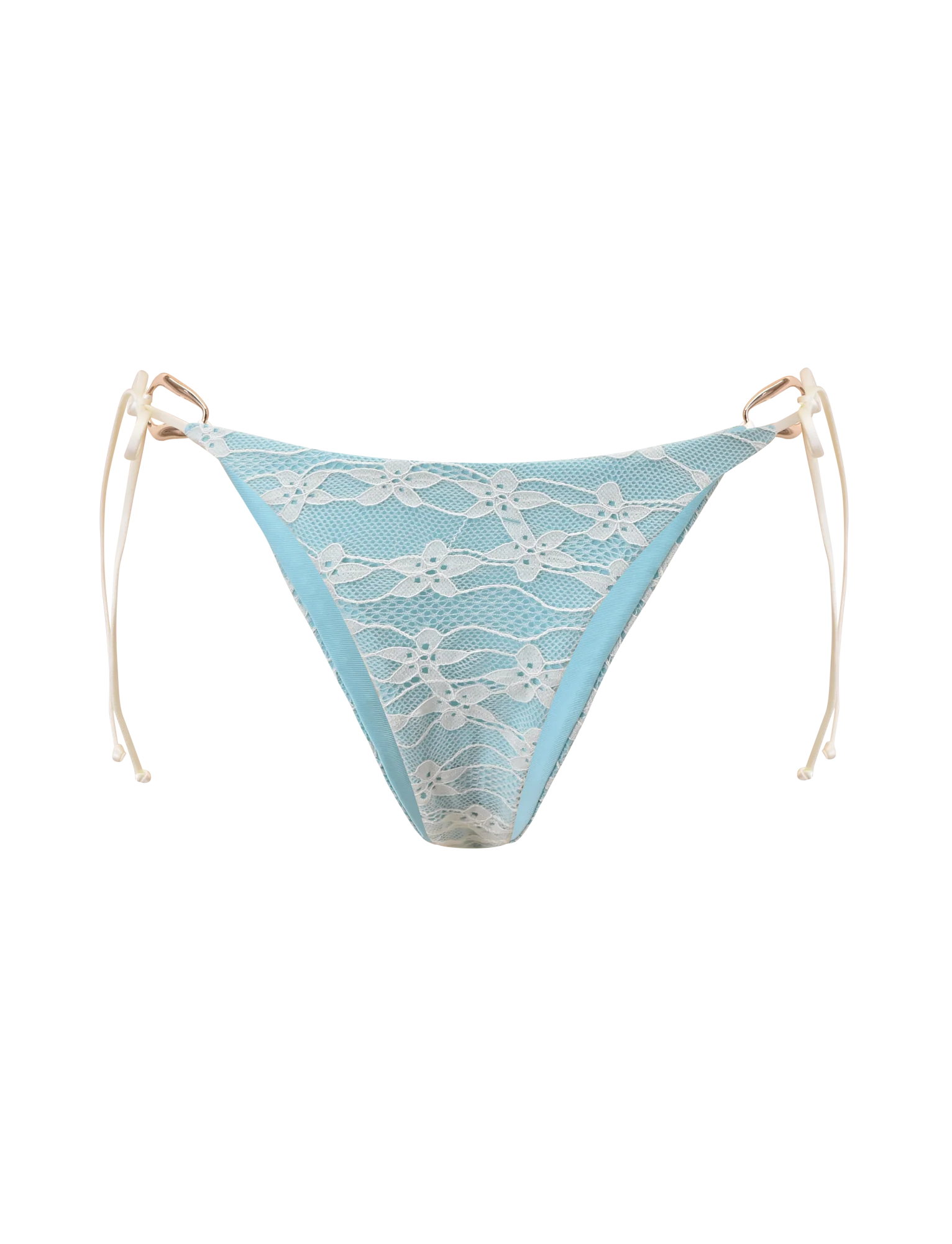 SIKA BIKINI BOTTOM - BLUE LACE - Image 9