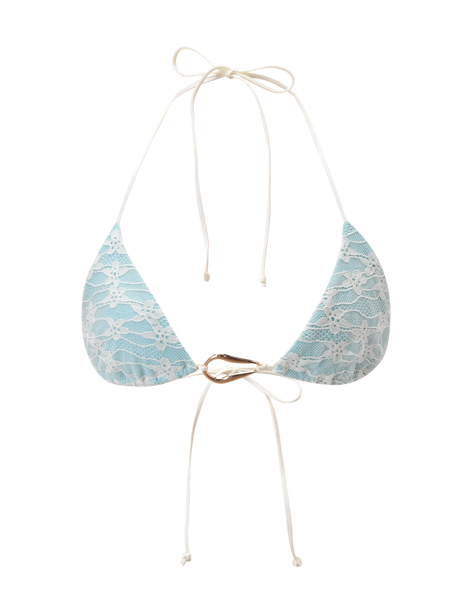 SIKA BIKINI TOP - BLUE LACE - Image 8