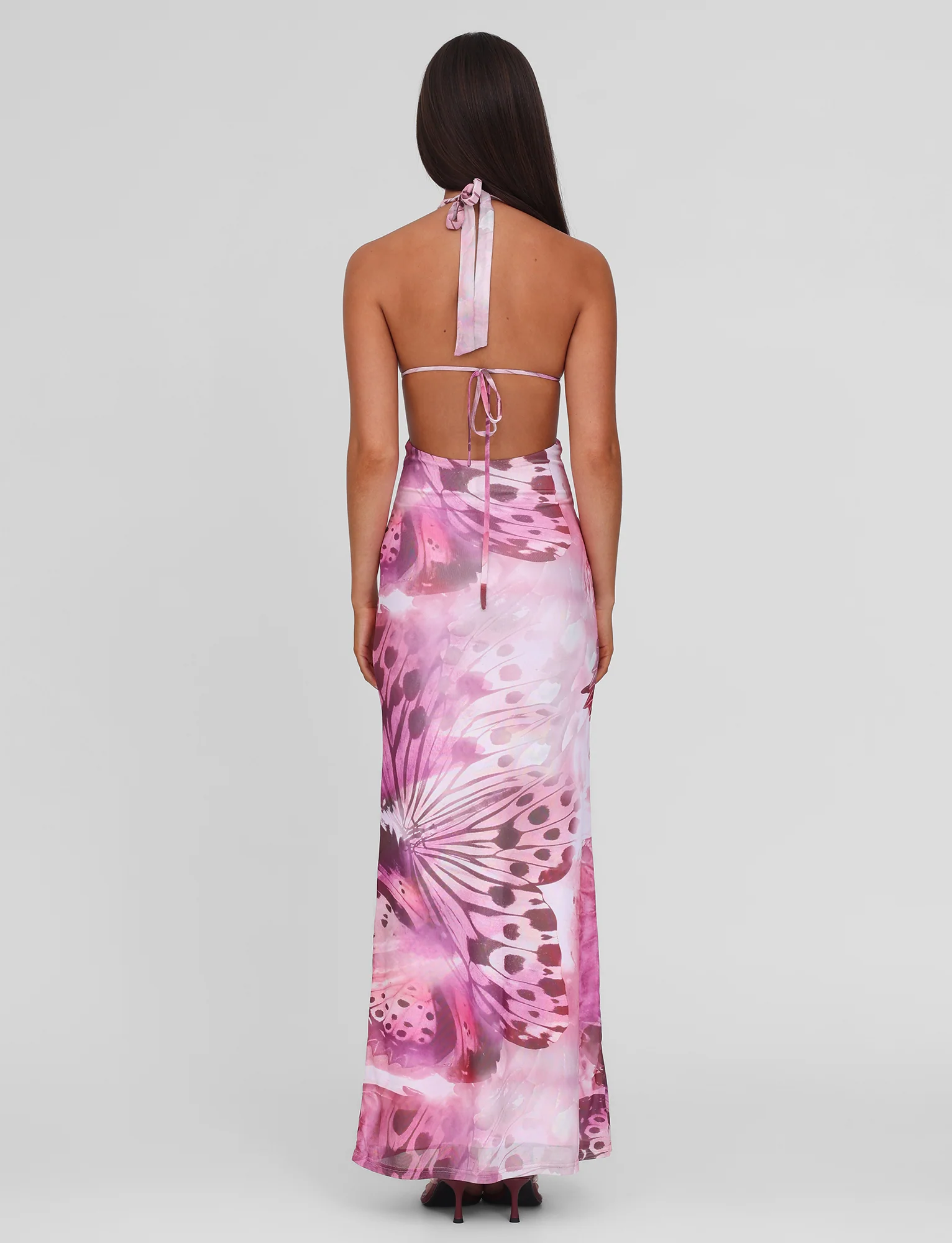 SOLEIL MAXI DRESS - MACRO BUTTERFLY - Image 4