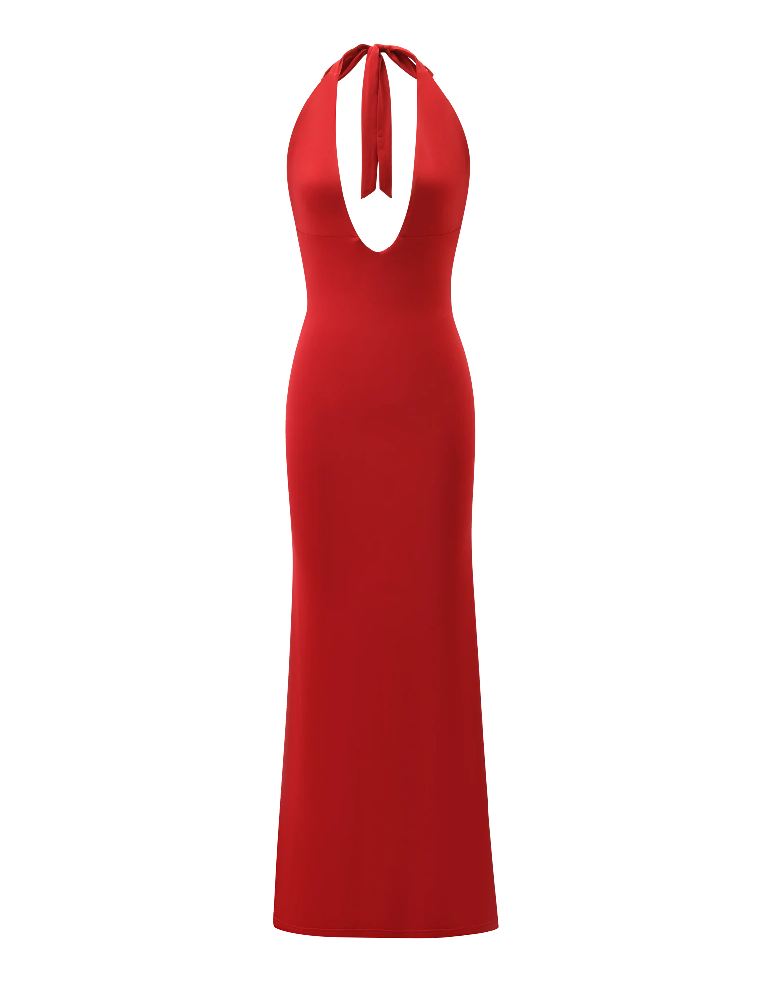 SOLYNE MAXI DRESS - RED - Image 7