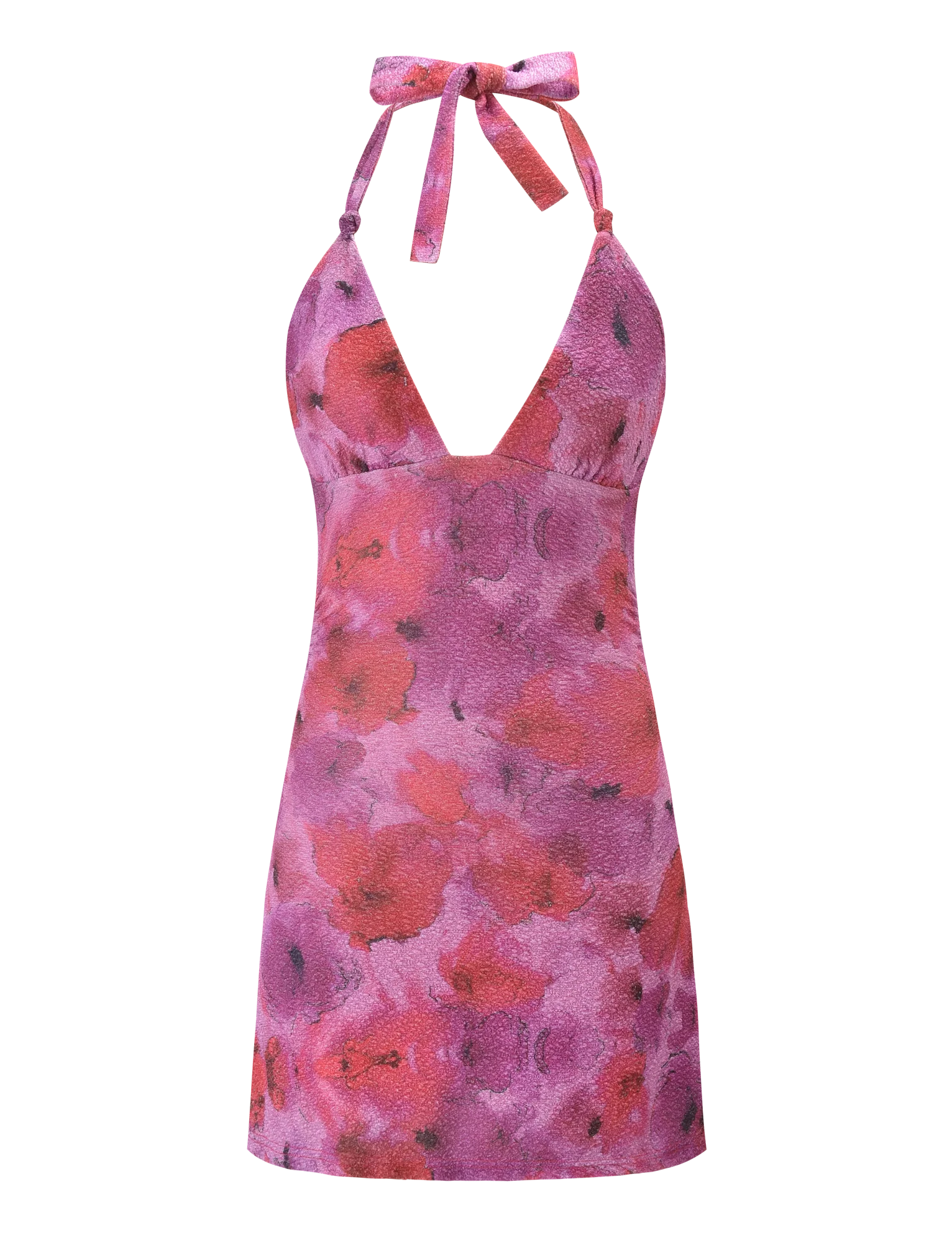 TALYN MINI DRESS - PINK SPARKLE FLORAL - Image 9