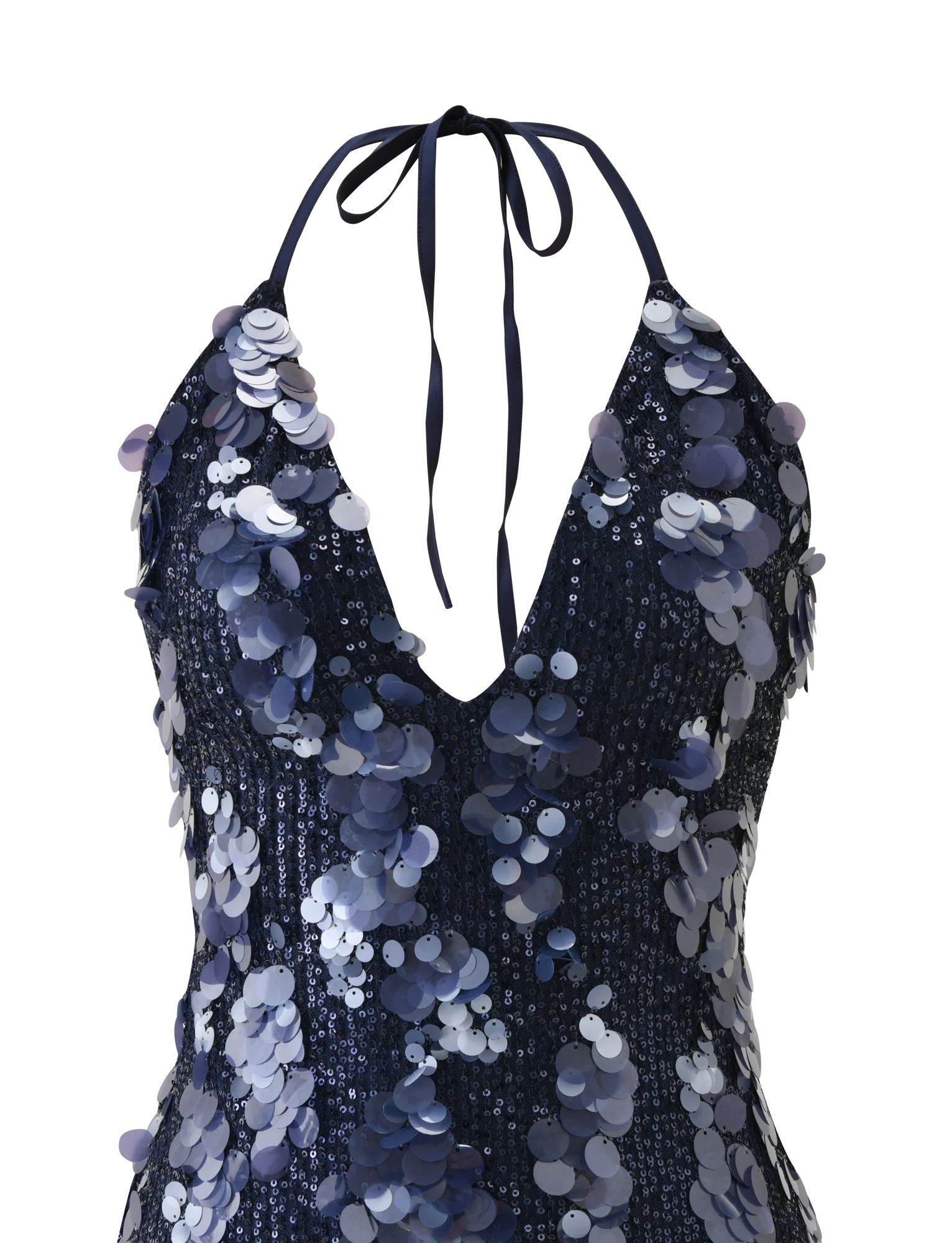 ZANA MINI DRESS - NAVY SEQUIN - Image 10