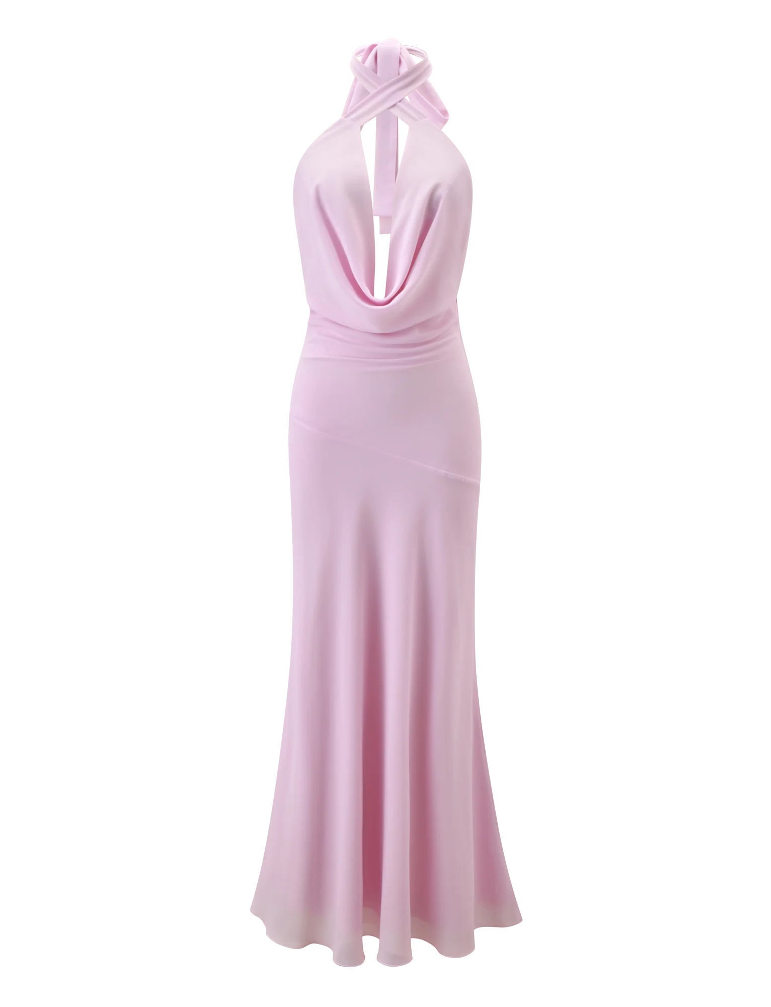 ZYLA MAXI DRESS - BABY PINK - Image 7